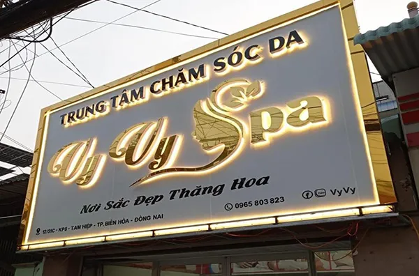 Thiết kế – thi công bảng hiệu