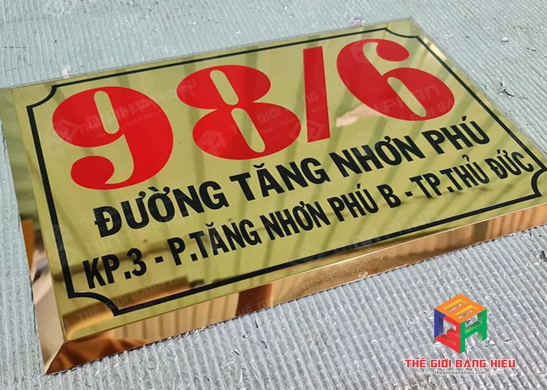 Thiết kế – thi công bảng hiệu