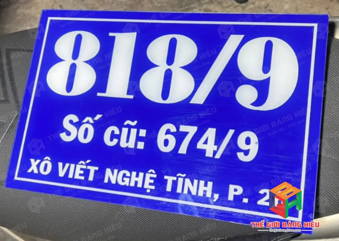 Thiết kế – thi công bảng hiệu