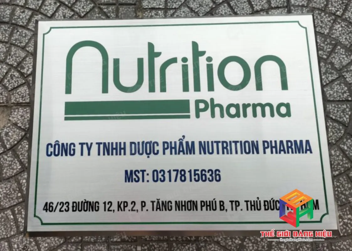 Thiết kế – thi công bảng hiệu