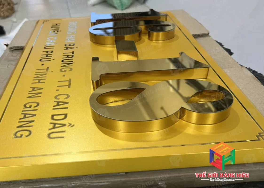 Thiết kế – thi công bảng hiệu