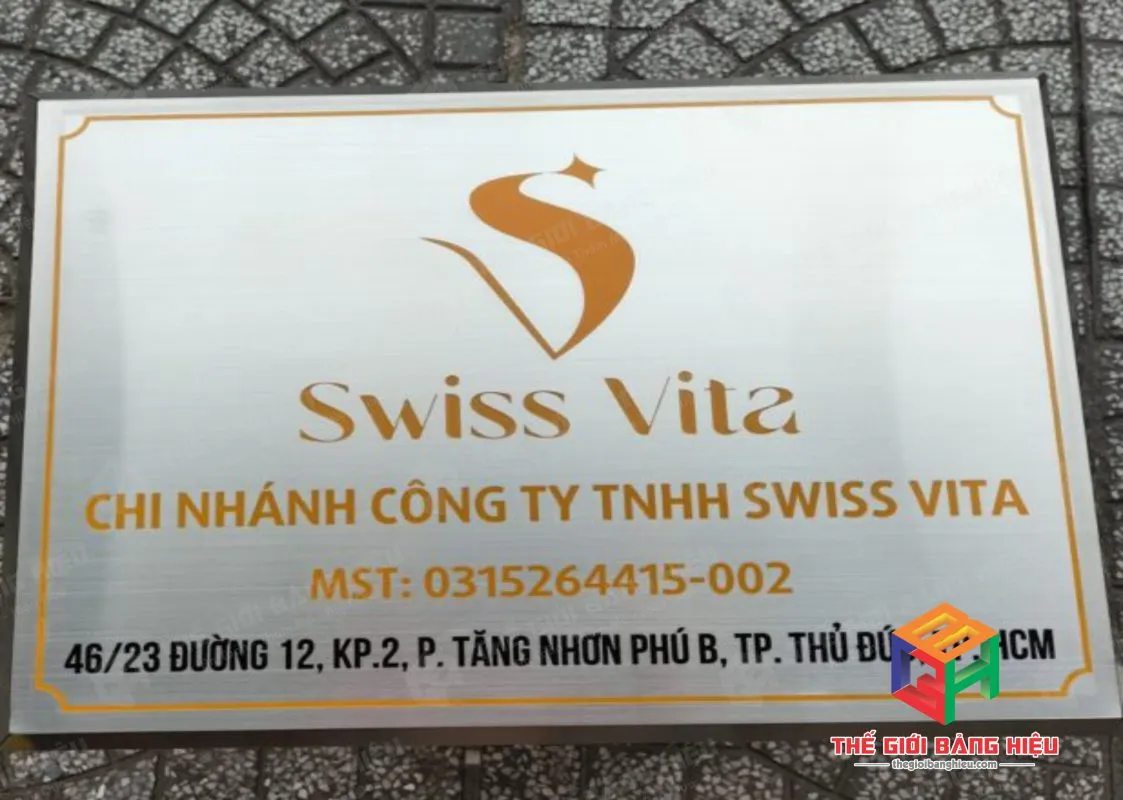 Thiết kế – thi công bảng hiệu