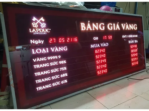 Thiết kế – thi công bảng hiệu