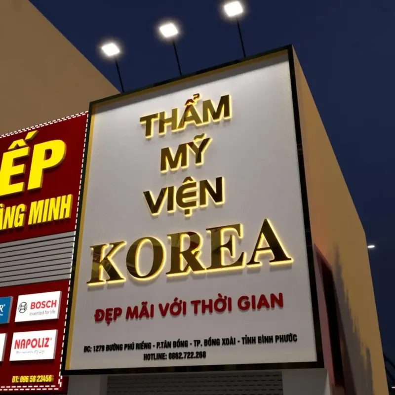 Thiết kế – thi công bảng hiệu