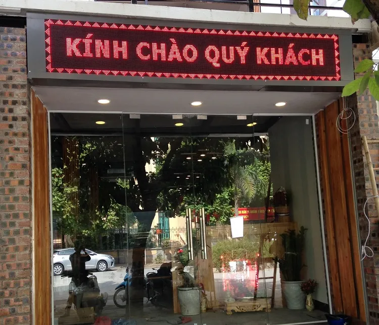 Thiết kế – thi công bảng hiệu
