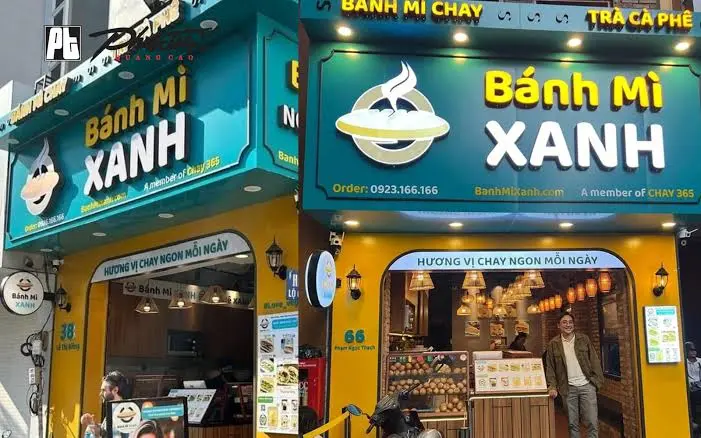 Chọn đúng loại bảng hiệu cho từng mặt tiền: chữ nổi, hộp đèn, Alu, pano và biển chỉ dẫn