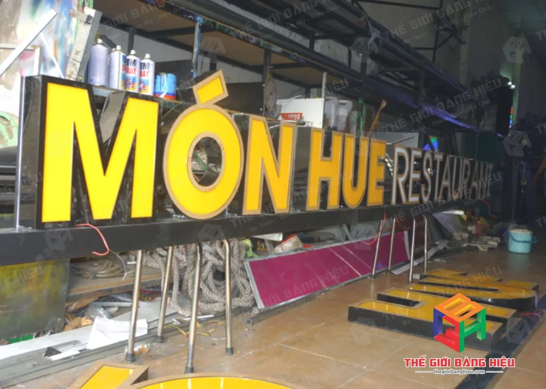 Thiết kế – thi công bảng hiệu