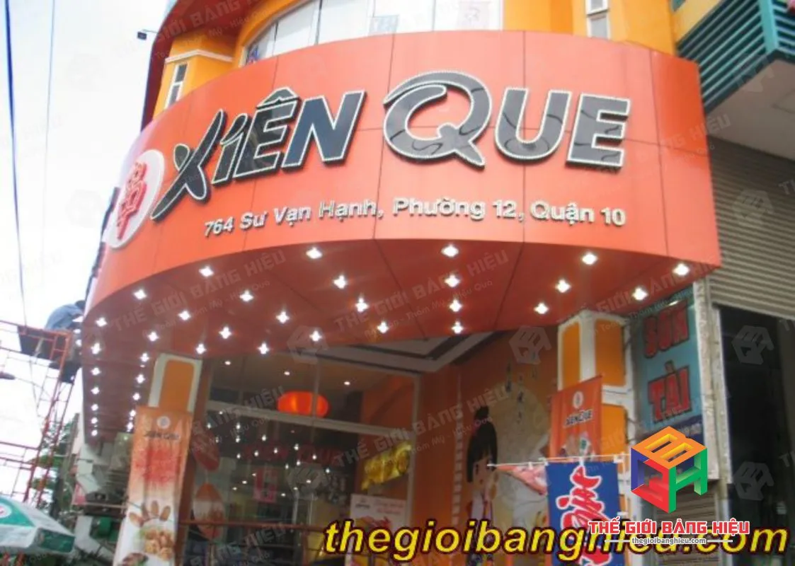Thiết kế – thi công bảng hiệu
