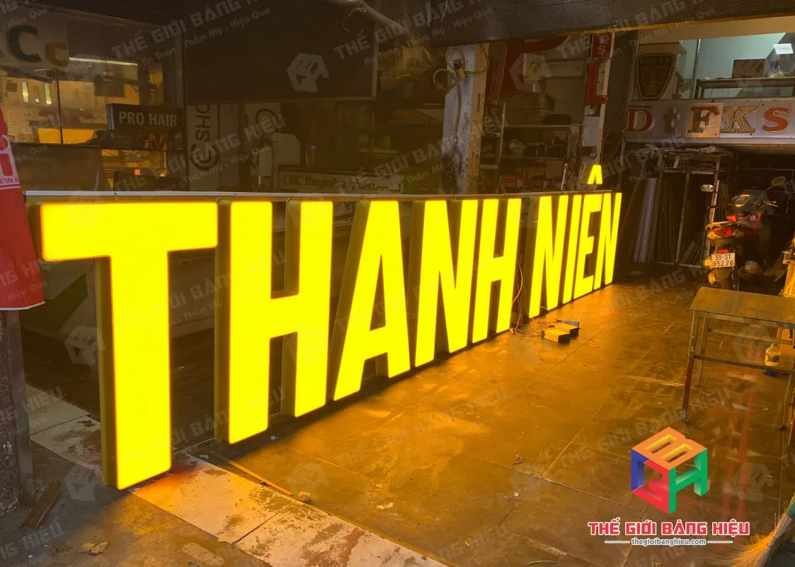 Thiết kế – thi công bảng hiệu
