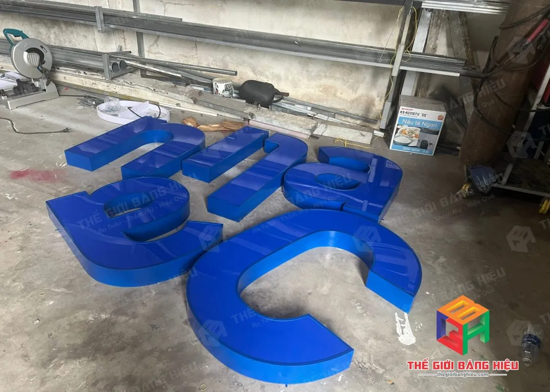 Thiết kế – thi công bảng hiệu