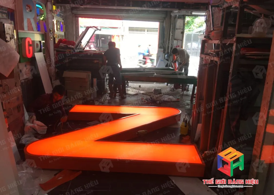 Thiết kế – thi công bảng hiệu