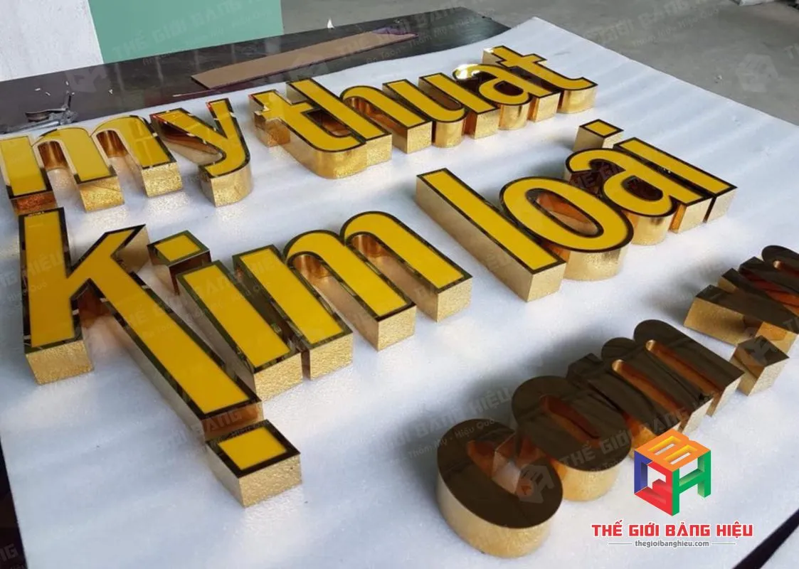 Thiết kế – thi công bảng hiệu