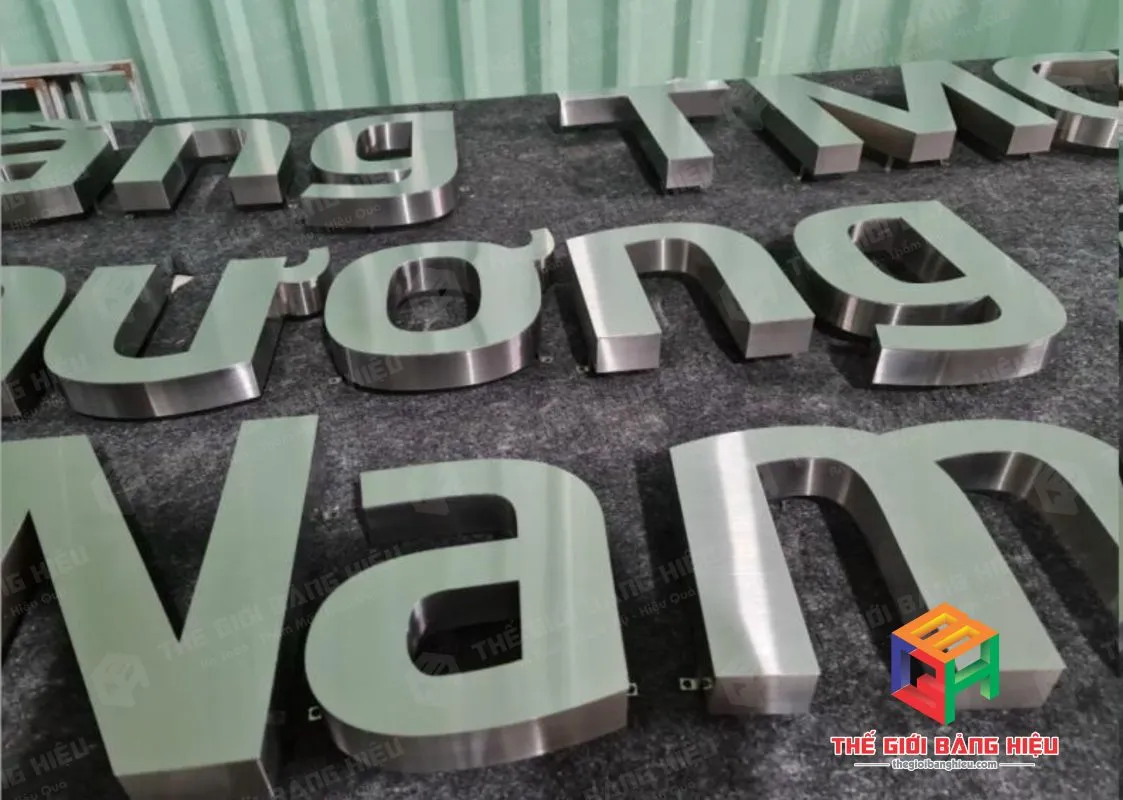 Thiết kế – thi công bảng hiệu