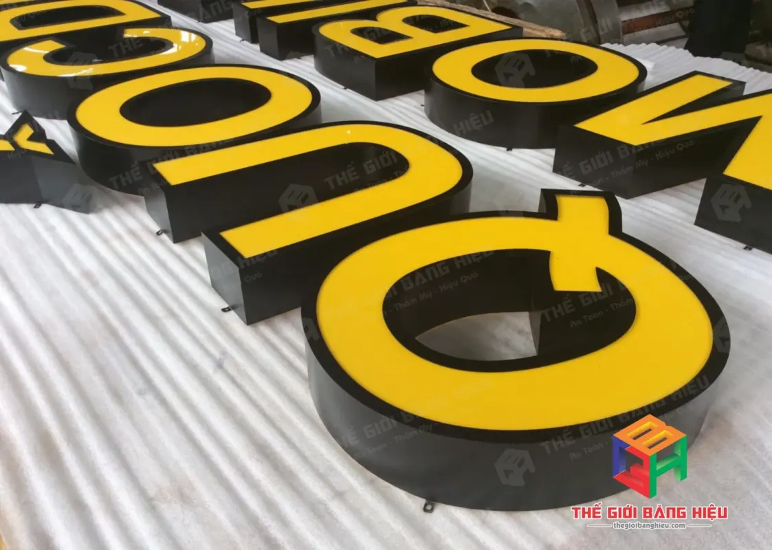 Thiết kế – thi công bảng hiệu