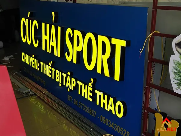 Thiết kế – thi công bảng hiệu