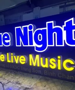 Chữ nổi mica đèn Led