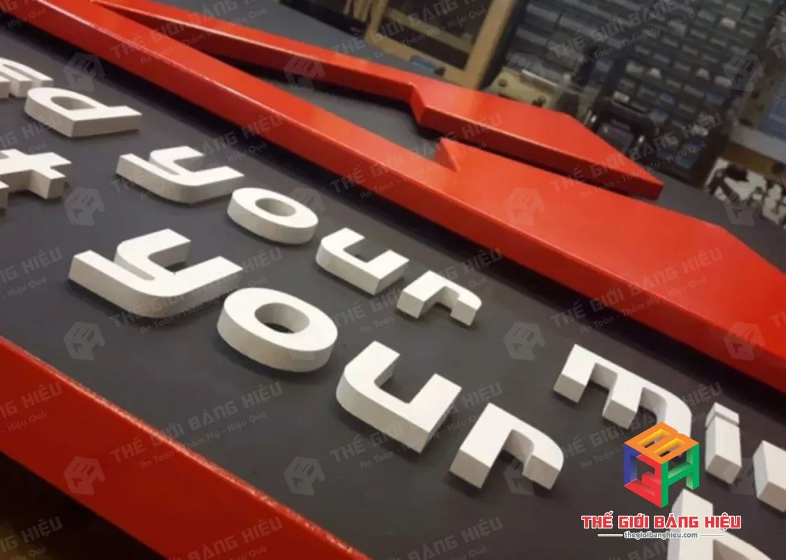 Thiết kế – thi công bảng hiệu