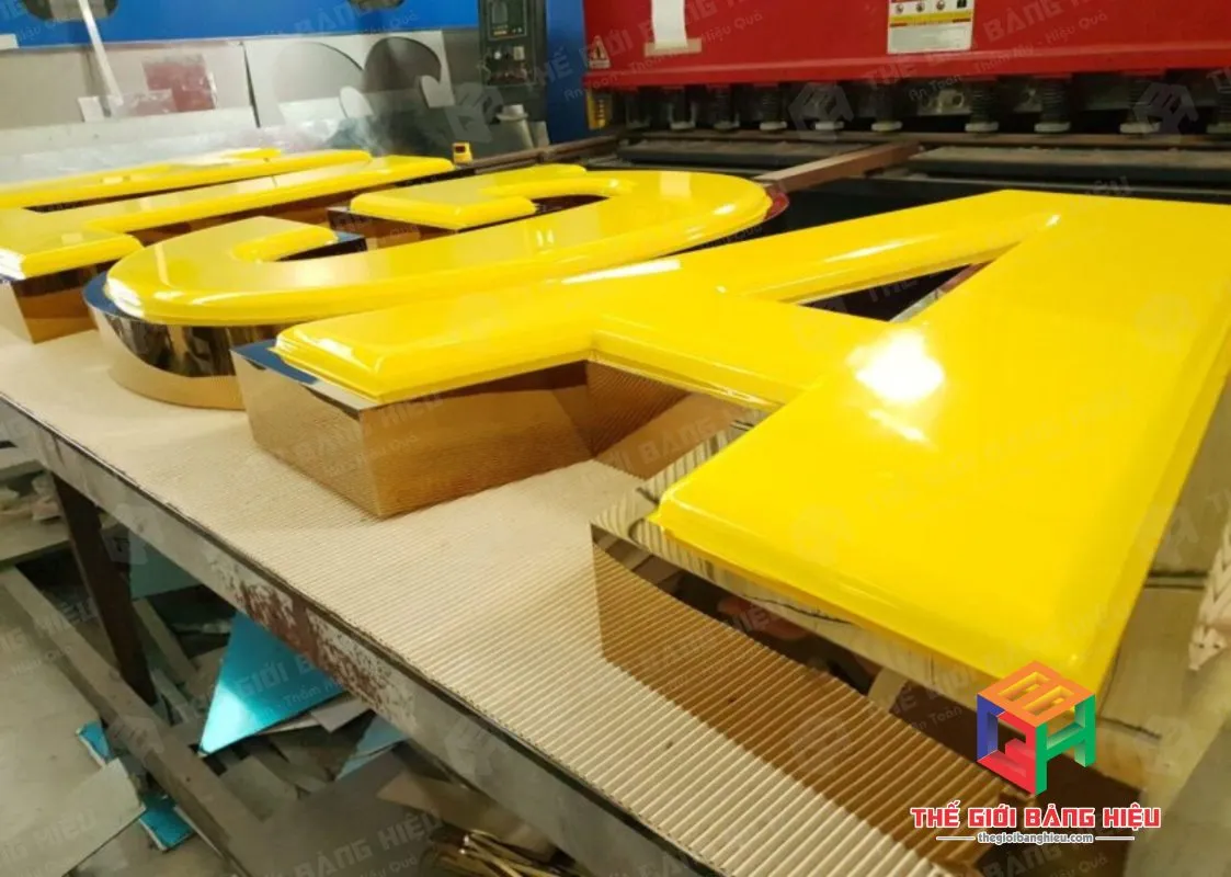 Thiết kế – thi công bảng hiệu