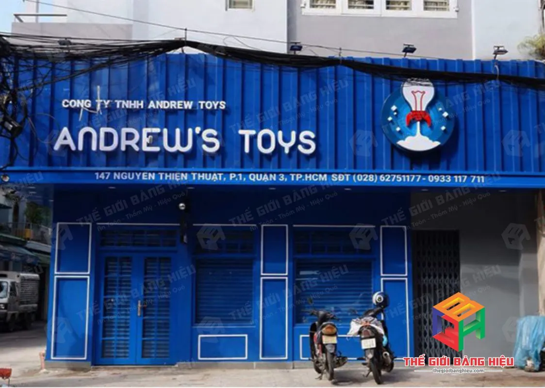 Thiết kế – thi công bảng hiệu