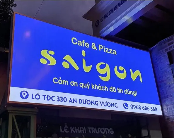 Thiết kế – thi công bảng hiệu