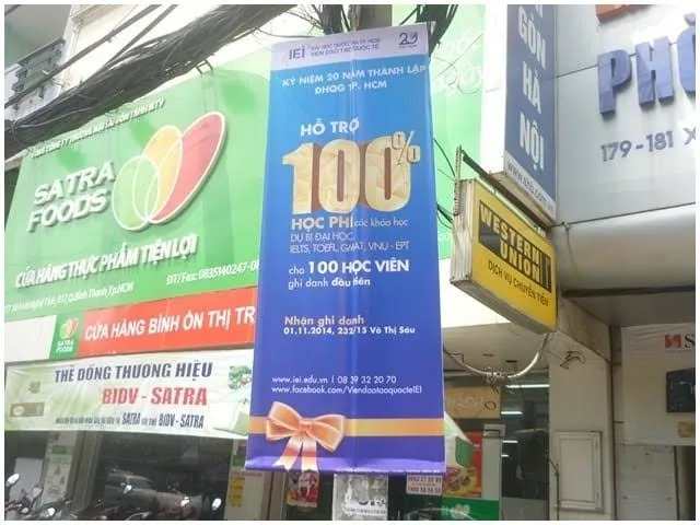 Thiết kế – thi công bảng hiệu