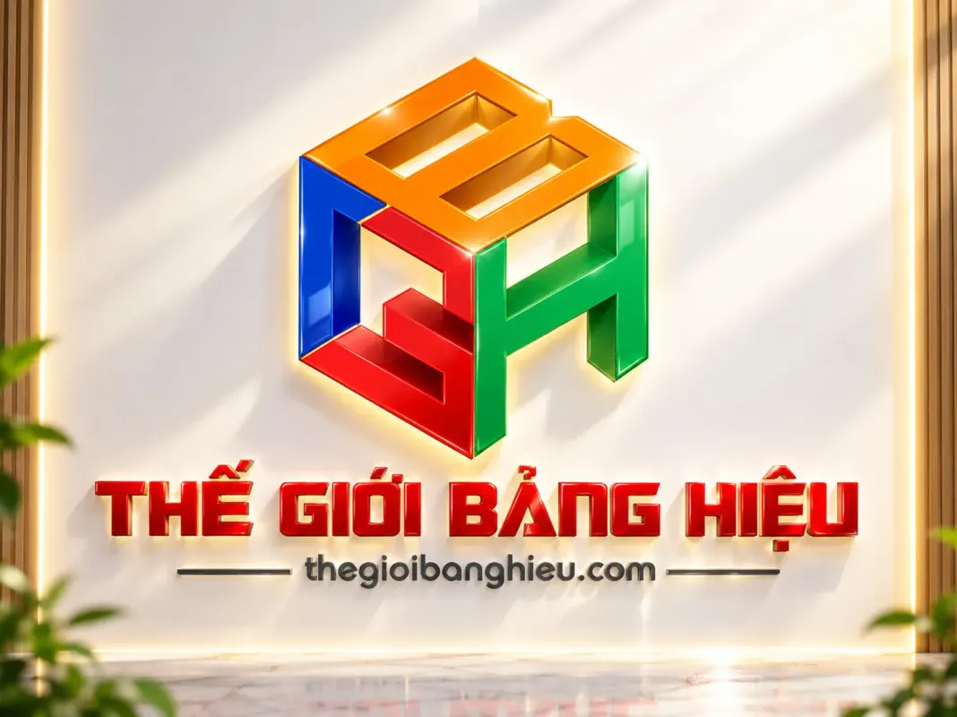 Thiết kế – thi công bảng hiệu