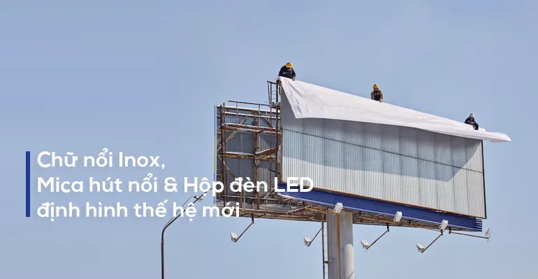 Thiết kế – thi công bảng hiệu