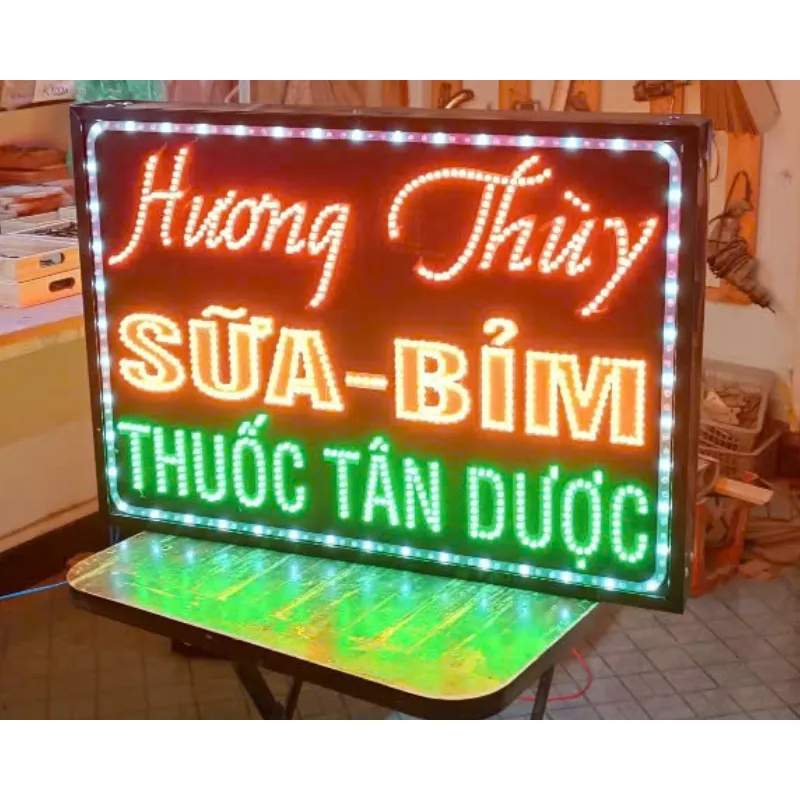 Thiết kế – thi công bảng hiệu