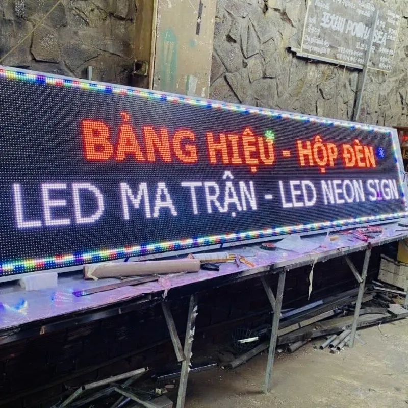 Thiết kế – thi công bảng hiệu